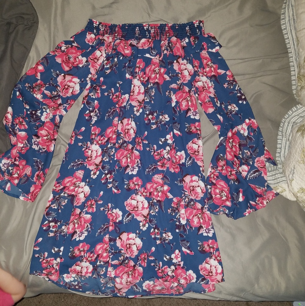 Off the shoulder dress